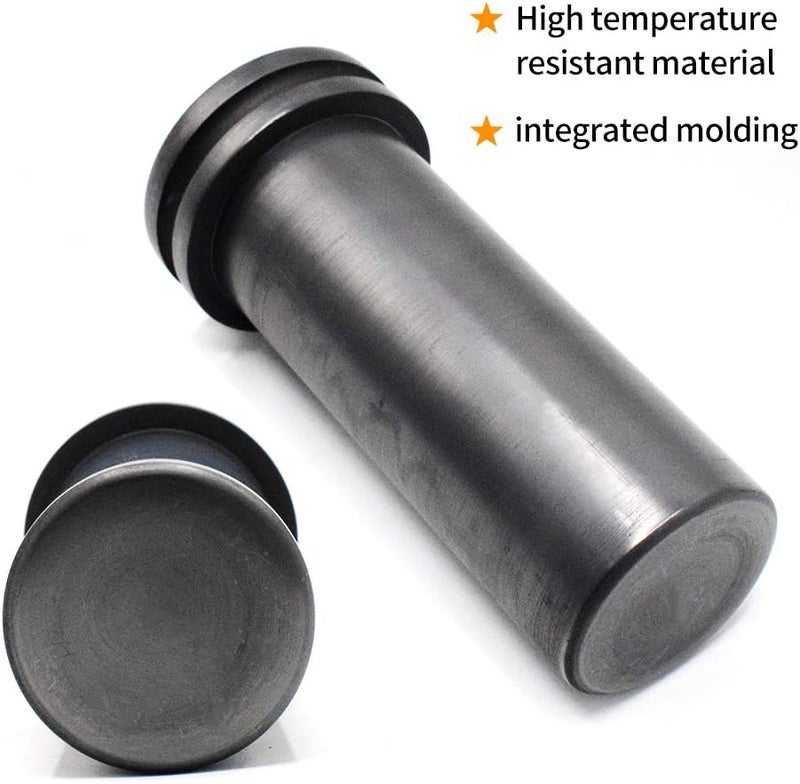 TOAUTO High Purity Graphite Crucible, Metal Melting Ingot Mould for Gold Silver Brass Aluminum Furnace Casting Jewelry Tools - Image 3