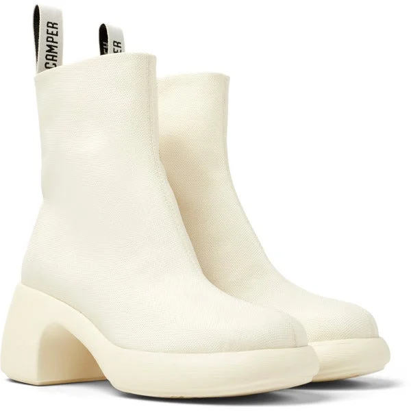 Camper Thelma II, Women Ankle Boot, White