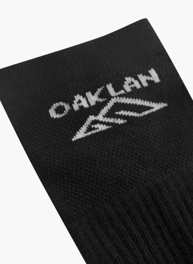 شو اكسبرس Women's Logo Print Ankle Length Socks - Set of 5