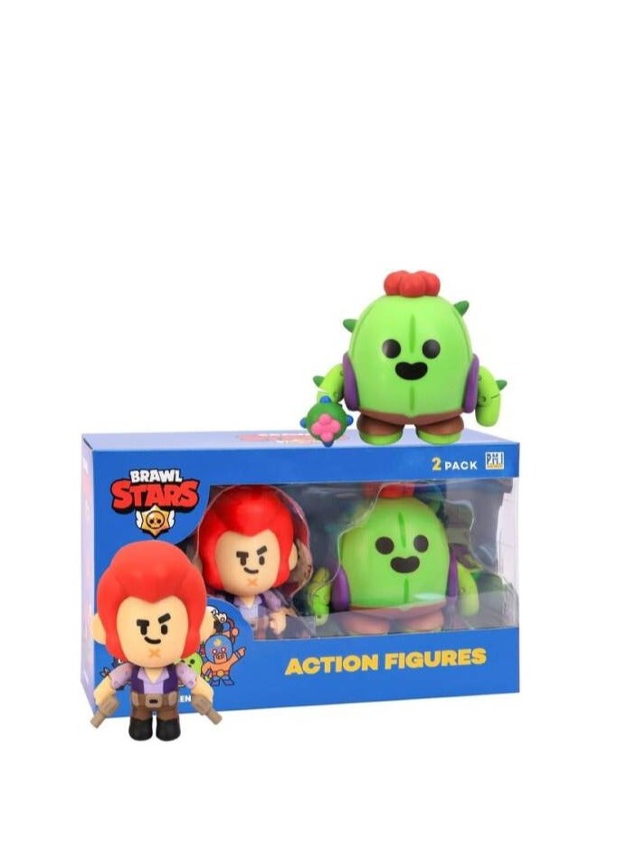 Brawl Stars Action Figures 2Pk Window Box (S1)