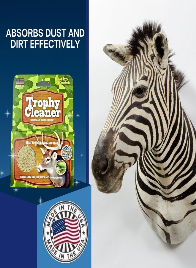 Goodscious Sparkle Plenty Animal Trophy Mount Cleaner for Taxidermy Animals - Dry Cleaning Sponge for Taxidermy Wall Decor & Tall Trophy Deer Antlers Mount - Rubber Sponge Cleaner Pack for Home Cleaning (2 Pack) - Image 5