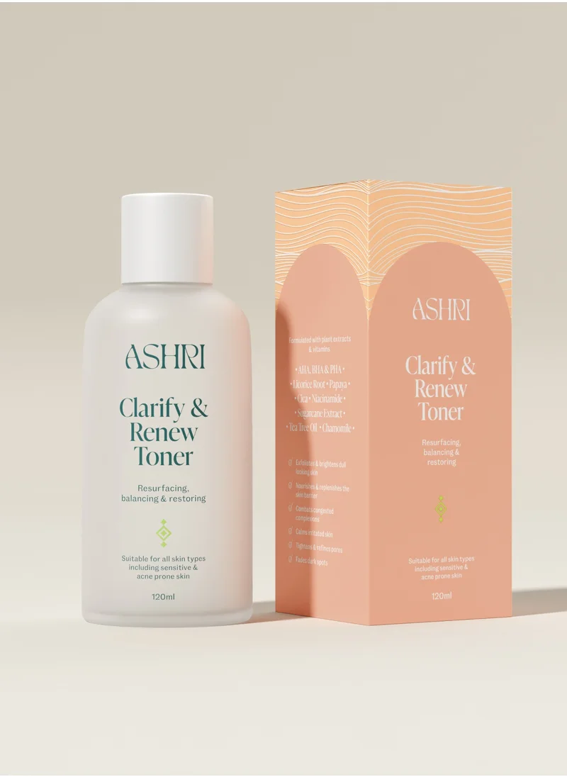 أشري سكن Clarify & Renew Toner