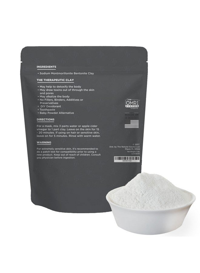 FOSSIL POWER Bentonite Clay Food Grade Powder 2 LB - Pure & Natural for Toothpaste, Detox, and More - Heal Damaged Skin - DIY Clay Face Treatment - Image 2