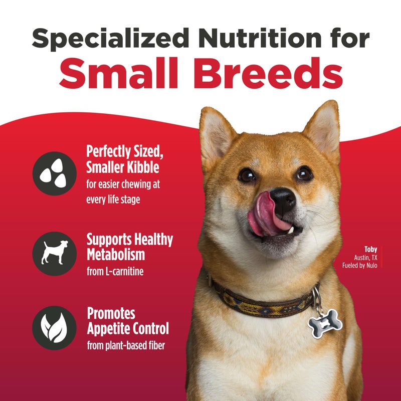 Nulo FreeStyle Small Breed Dog Food Dry - Beef & Sweet Potato, Puppy & Adult Grain Free Dog Food, Natural, High Protein, Smaller Sized Kibble with BC30 Probiotic for Healthy Digestion Support, 6lb Bag - Image 3