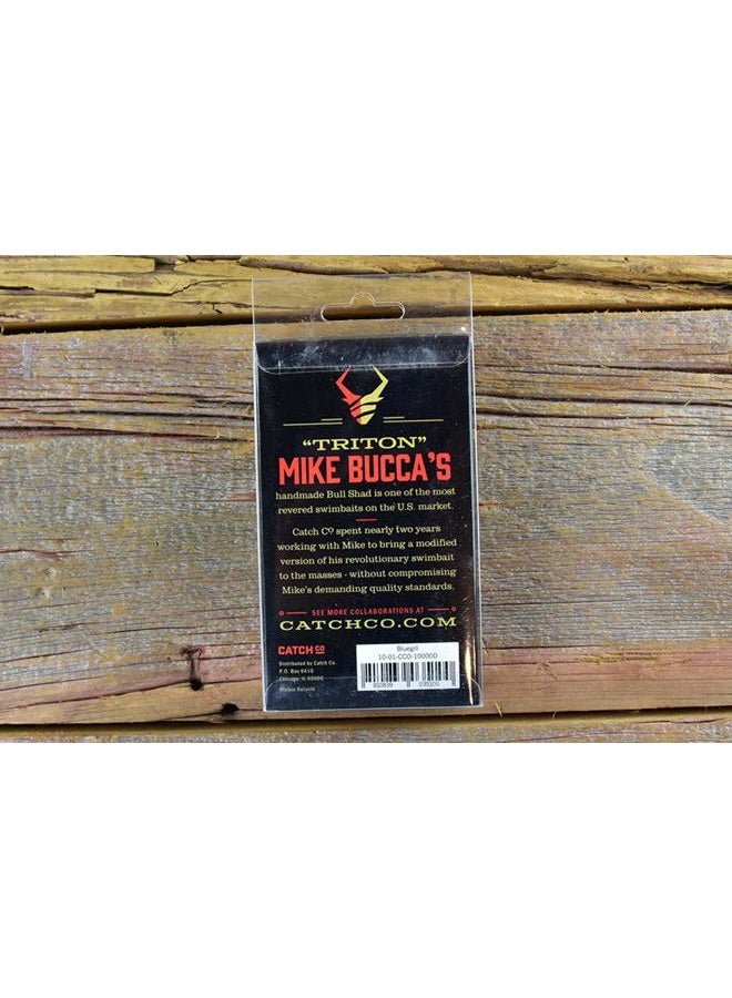 Catch Co Mike Bucca's Baby Bull Shad Swimbait 3.75" 1/2 oz Bluegill - Image 3