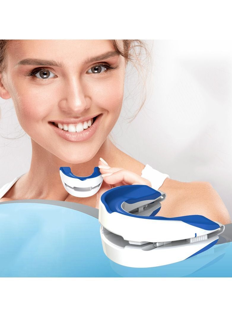 NIBEMINENT Anti-snoring Device Mouthpiece, Upgraded Adjustable Mouth Type Silicone Device, Help Sleep at Night, Prevent Snoring and Snoring, Anti-grinding Braces (Standard Size) - Image 1