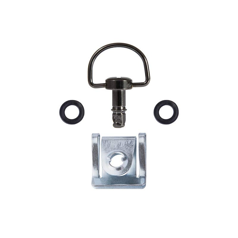 MOTO4U Motorcycle Quick Release Race Fasteners 1/4 Turn 19mm D-Ring Length in Dark Black (10 Pack) - Image 2