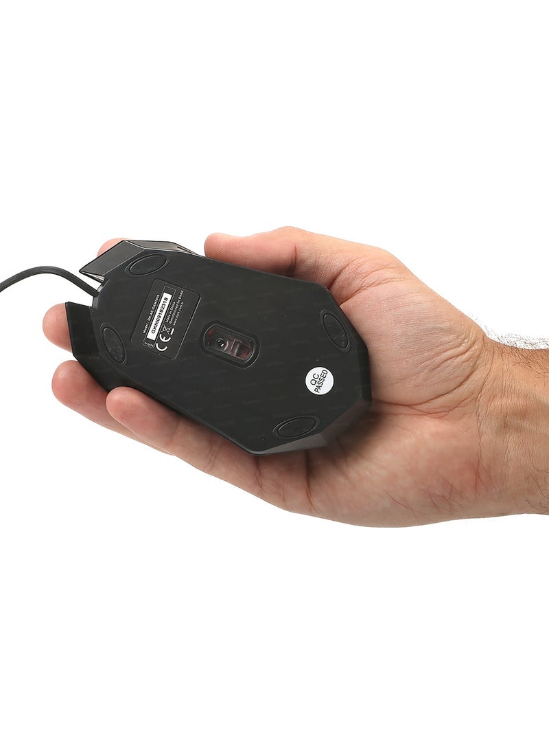 Dark - Force USB Q Trk Laser Mouse Black Gaming Keyboard - Mouse Set DK-AC-GKM1000 - Image 1