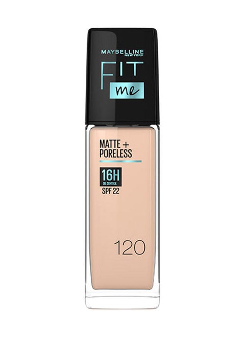 Fit Me Matte & Poreless Foundation 16H Oil Control with SPF 22 - 120