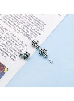 Vintage Alloy Bead Spacers DIY Jewelry Charm 16368-ancient silver cross spacer bead 7x 8-hole 1-0.6g