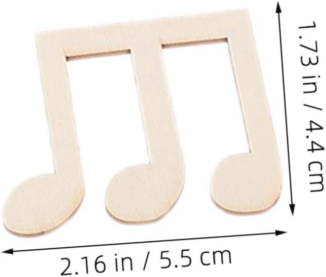 Tiered cost purchase alternatives DOITOOL 100pcs 55mm Music Note Wooden Cutouts Unpainted Shapes for DIY Crafts Party Decorations Art Projects Leakproof sealed Local & cross border ship compatible Neat shape Heavy load resistant Season change compatible build Low wear optimized design Reliable durability Multi-color available build Globally trusted affordable quality Gulf user preference oriented build All storage type compatible Well-engineered versatile build Multi warehouse process Backup reserve local stock Diverse application fit Authorized haulage delivery Climate adapted upgraded quality Water rust proof Closed & open space compatible All space matching look Easy store & transit build Multi usage Global sizing options Flexible purchase choices - Image 2