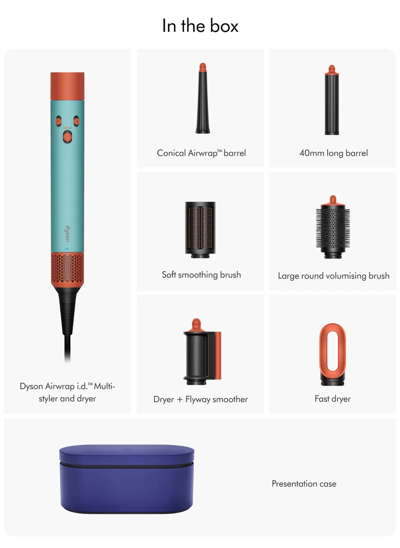 دايسون Dyson Airwrap i.d.™ multi-styler and dryer Straight+Wavy (Ceramic Patina/Topaz)