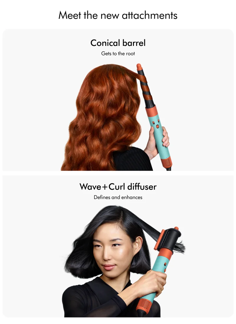 دايسون Dyson Airwrap i.d.™ multi-styler and dryer Straight+Wavy (Ceramic Patina/Topaz)
