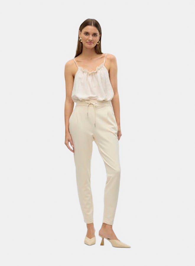 VERO MODA VERO MODA Womens Eva Mid-Waist Loose String Pant  - Image 1