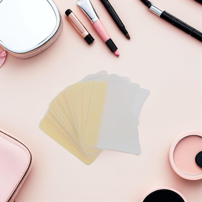 LABRIMP Arc-Shaped Makeup Remover Cotton Pads 160pcs Practical Eyelash Cleaning Cushions with Adhesive Strip Comfortable Woman Cosmetic Makeup Accessory - Image 5