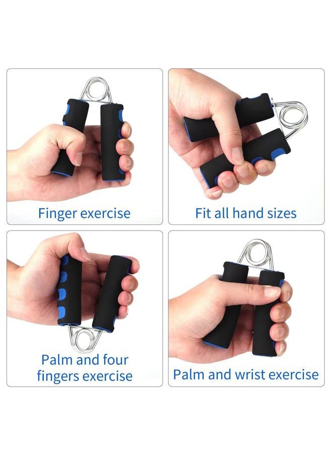 HORNO 2 Pcs Soft Foam Hand Exerciser，Strengthen Hand Grip Exerciser for Quickly Increasing Wrist Forearm and Finger Strength - Image 3