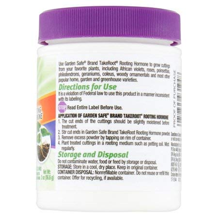 Garden Safe TakeRoot Rooting Hormone for Plants, 2-Ounce (1 Pack) Made in USA - Image 2