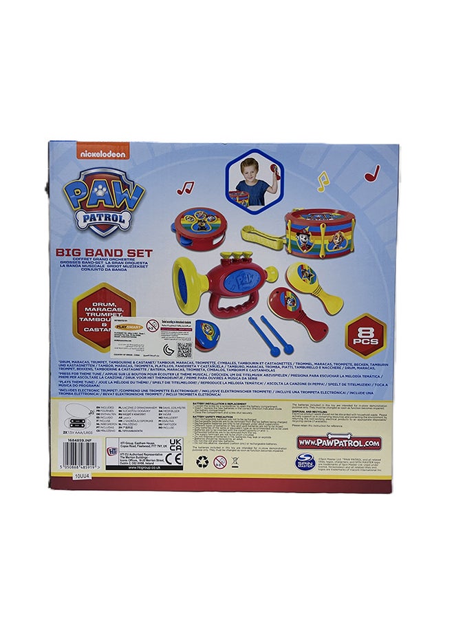 nickelodeon Paw Patrol Big Band Set 5 pieces | musical instruments for endless fun and learning | Suitable for 3 years & above  - Image 4