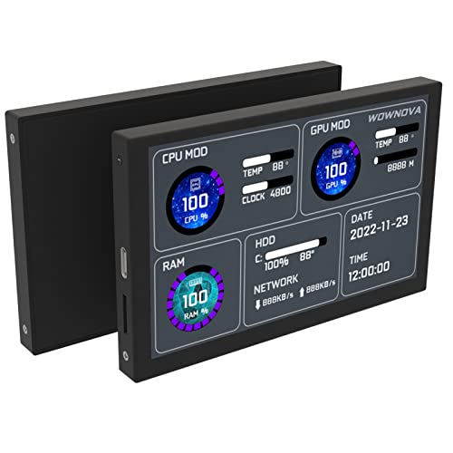 WOWNOVA WOWNOVA 5 Computer Temp Monitor 5 inch ZFF8C990A4D5965A89FF6Z