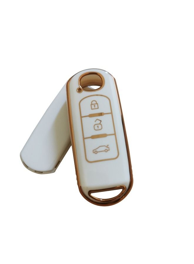 3 Button Key Fob Protective Cover for Mazda - Image 2