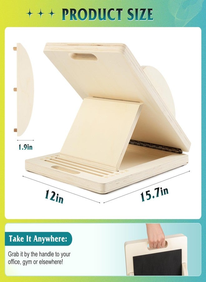 ZIFTY Slant Board for Exercise 4-in-1 Professional Wooden Balance Board, Premium Calf Stretcher and Wobble Board for Effective Calf Stretching and Squats, Calf Stretcher Slant Board - Image 3