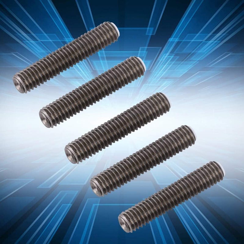 klarako Stainless Steel Nozzle Throat, M6 x 30mm 5Pcs 1.75mm Throat Tube Accessory 3D Printer Extruder Hot End - Image 2
