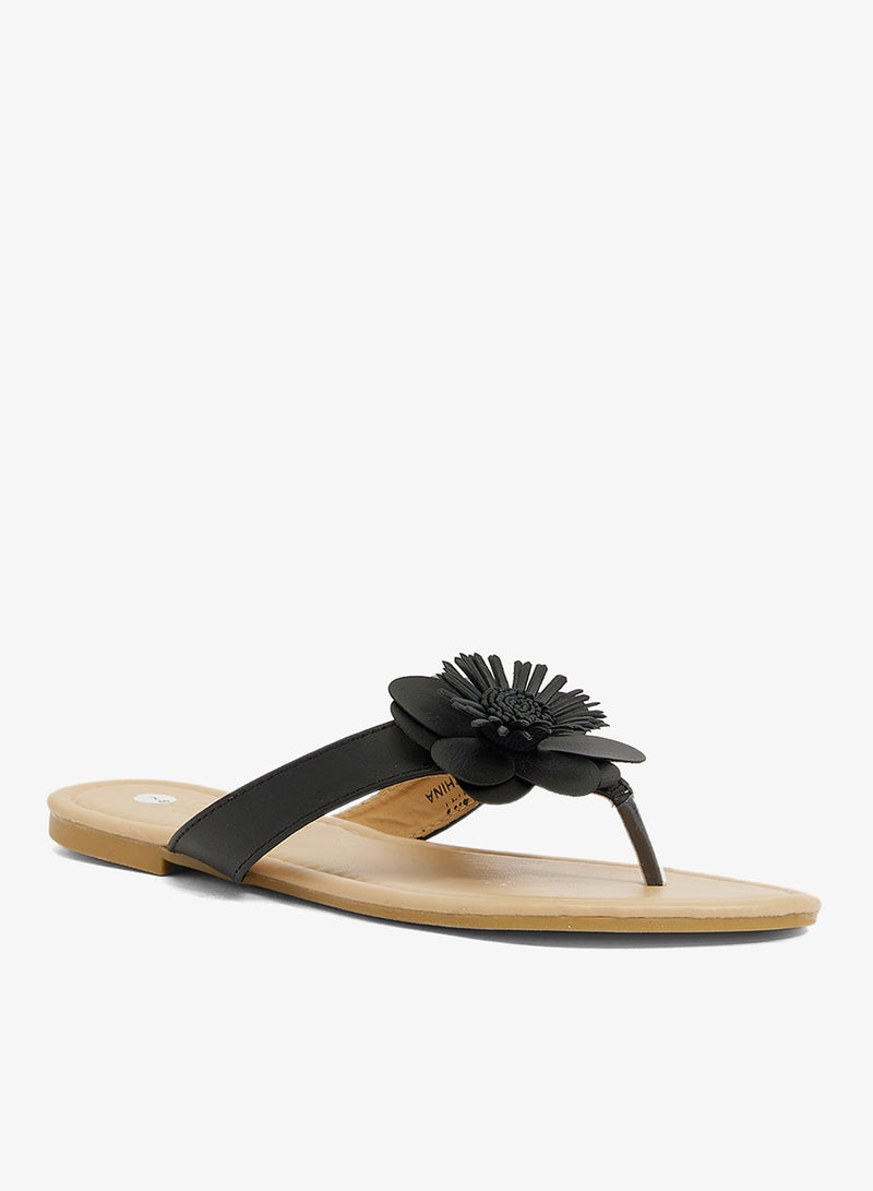 Savannah Collection Flat Thong Sandal - Image 2