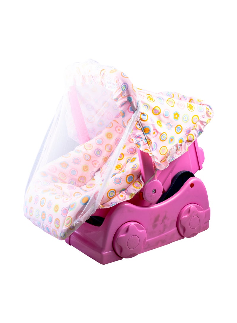 molody Molody Foldable Baby Carrier with Mattress – Lightweight and Portable Infant Carrier for 0-3 Years, Perfect for Home and Travel - Image 3
