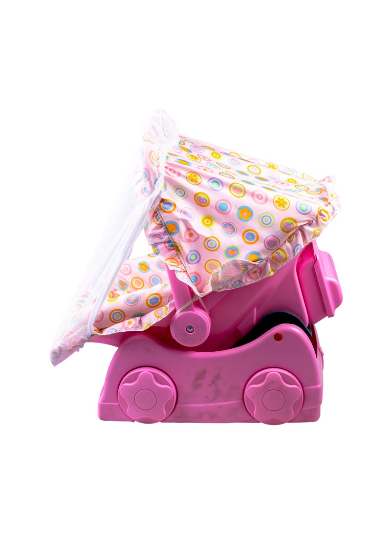 molody Molody Foldable Baby Carrier with Mattress – Lightweight and Portable Infant Carrier for 0-3 Years, Perfect for Home and Travel - Image 4
