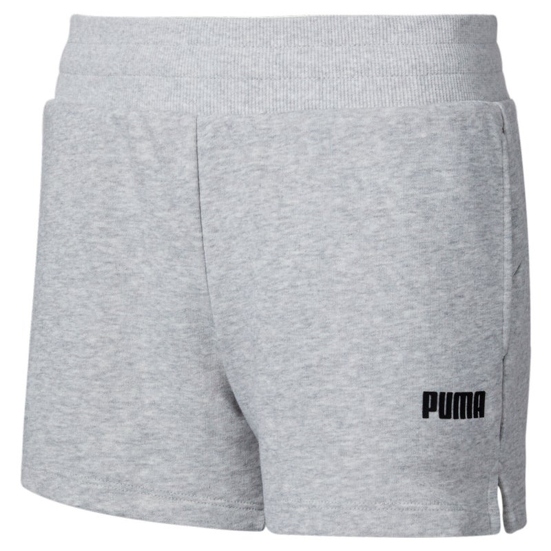 PUMA Essentials Womens Grey Sweat Shorts - Image 4