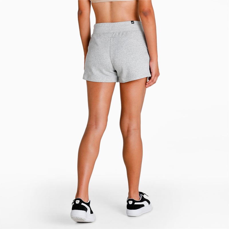 PUMA Essentials Womens Grey Sweat Shorts - Image 2