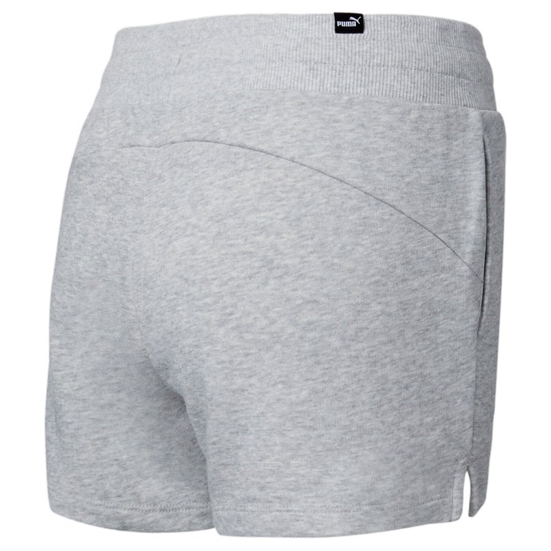 PUMA Essentials Womens Grey Sweat Shorts - Image 5