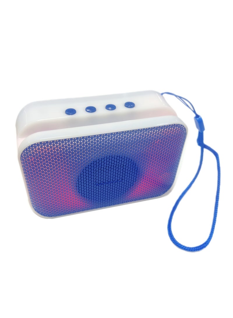 A011 Mini Speaker with Dynamic Sound Support 10W Bluetooth Speaker Ultra-Portable Speaker, 1-Pack (Blue) - Image 1