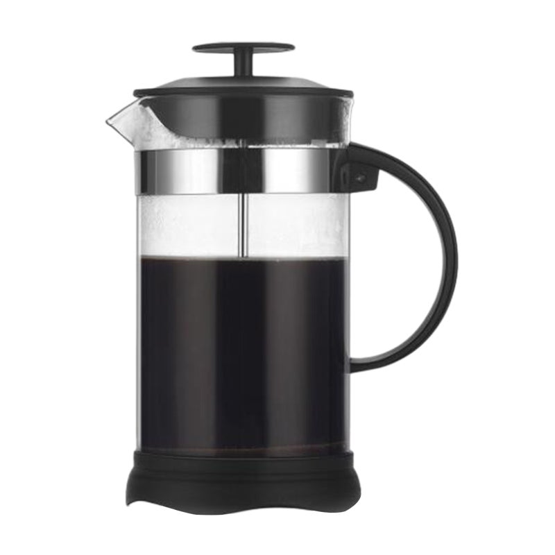 French Press Coffee Maker: 1000ml 4-Minute Brew - Premium Borosilicate Glass Great Filtration for Home Coffee Lovers Cold Brew Hot Chocolate - Image 1