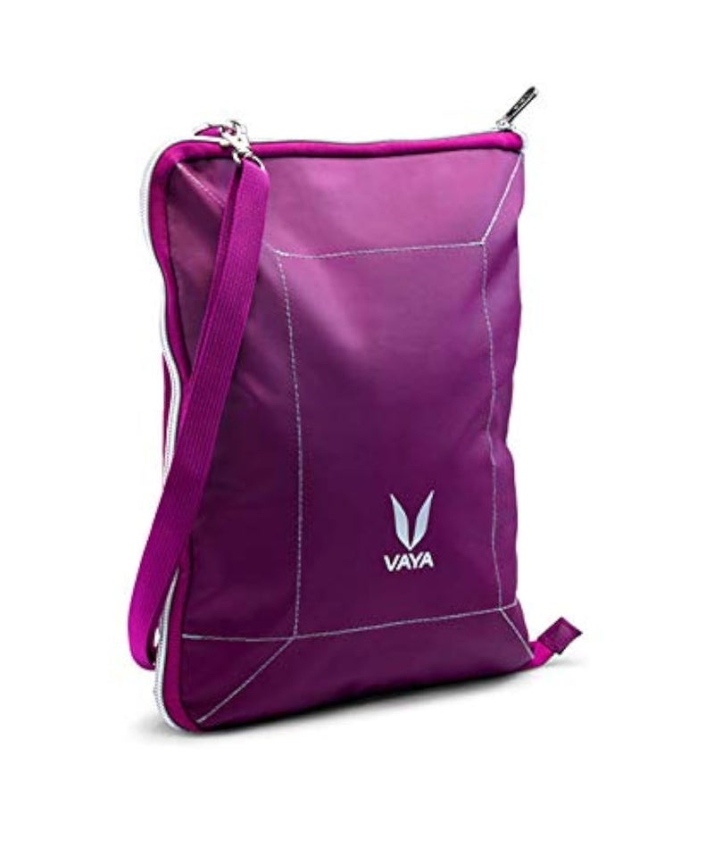 VAYA BAGMAT Office Lunch Bag with Sling for Tiffin Box and Water Bottle, Purple, 1 Liter - Image 1