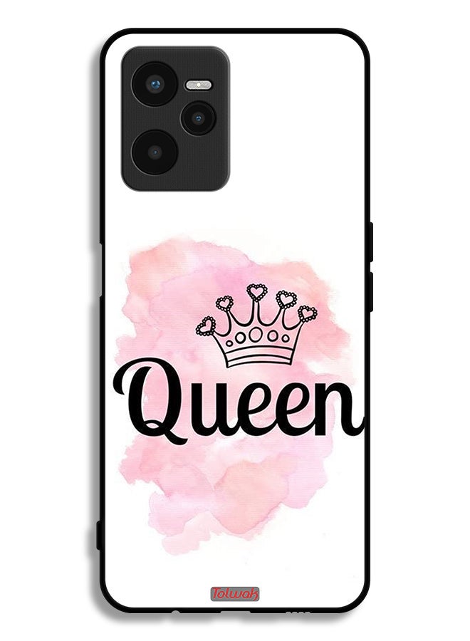 Tolwak Realme C35 Protective Case Cover Queen Art - Image 2
