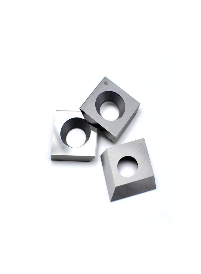 CDBP 14.3mm Square Carbide Inserts Cutters Knives with 2 Cutting Edge 14.3×14.3×2.0mm-50° for King Canada/Rikon/Cutech/Craftex/Magnum/WEN Spiral Cutter Head, 10pcs - Image 4