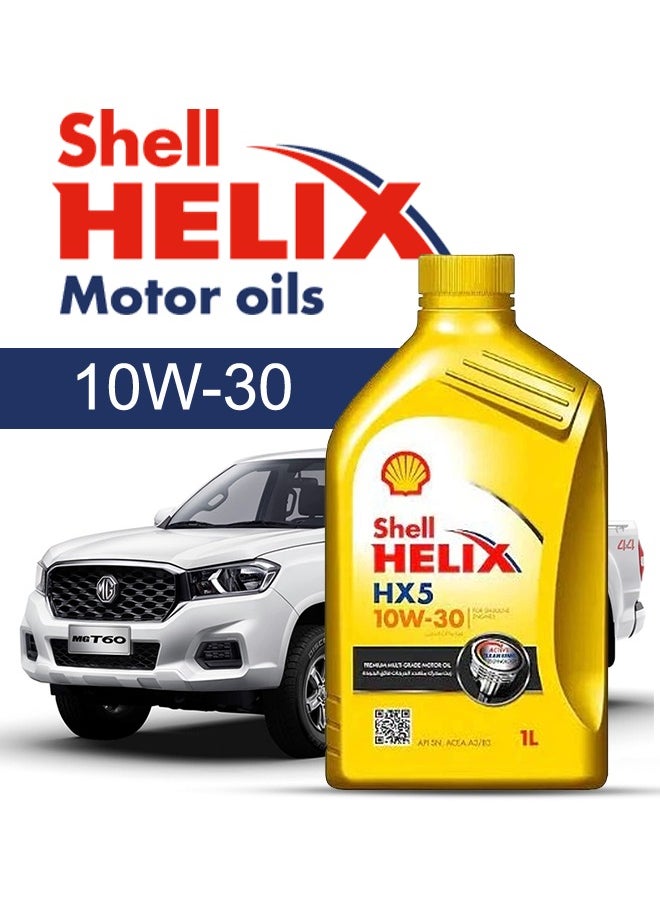 Shell Engine Oil – For MG T  2024 - 2020، 6 Liter،  10w30 Shell - 2020 2021 2022 2023 2024 