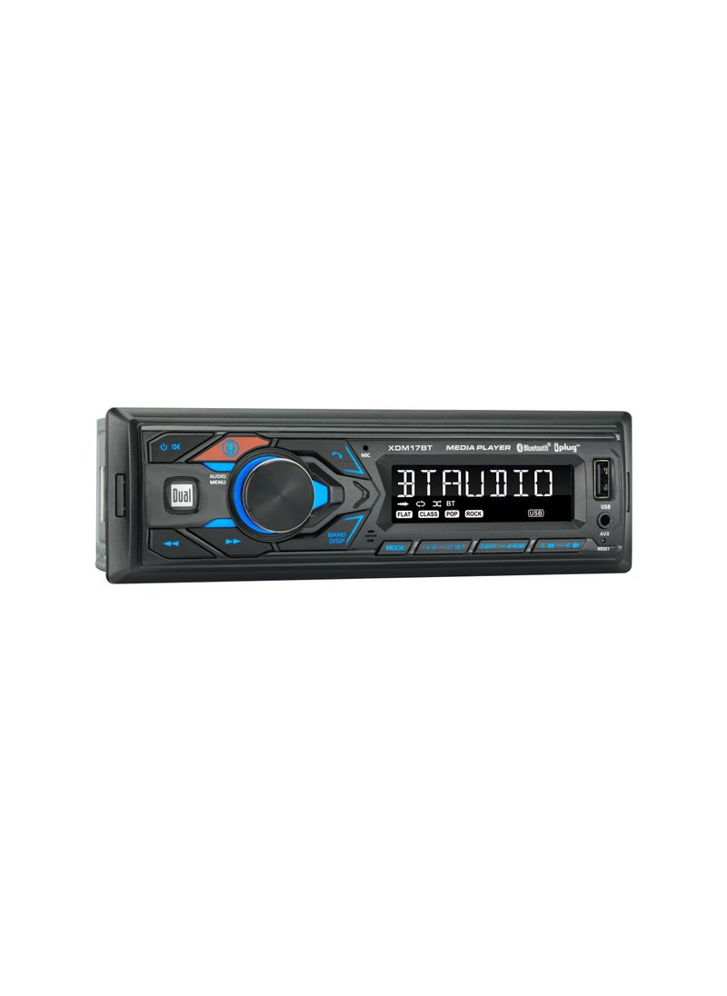 Generic - Dual Electronics XDM17BT Single DIN Car Stereo,Bluetoot,Siri/Google Assistant,USB,MP3,AM/FM Radio - Image 1