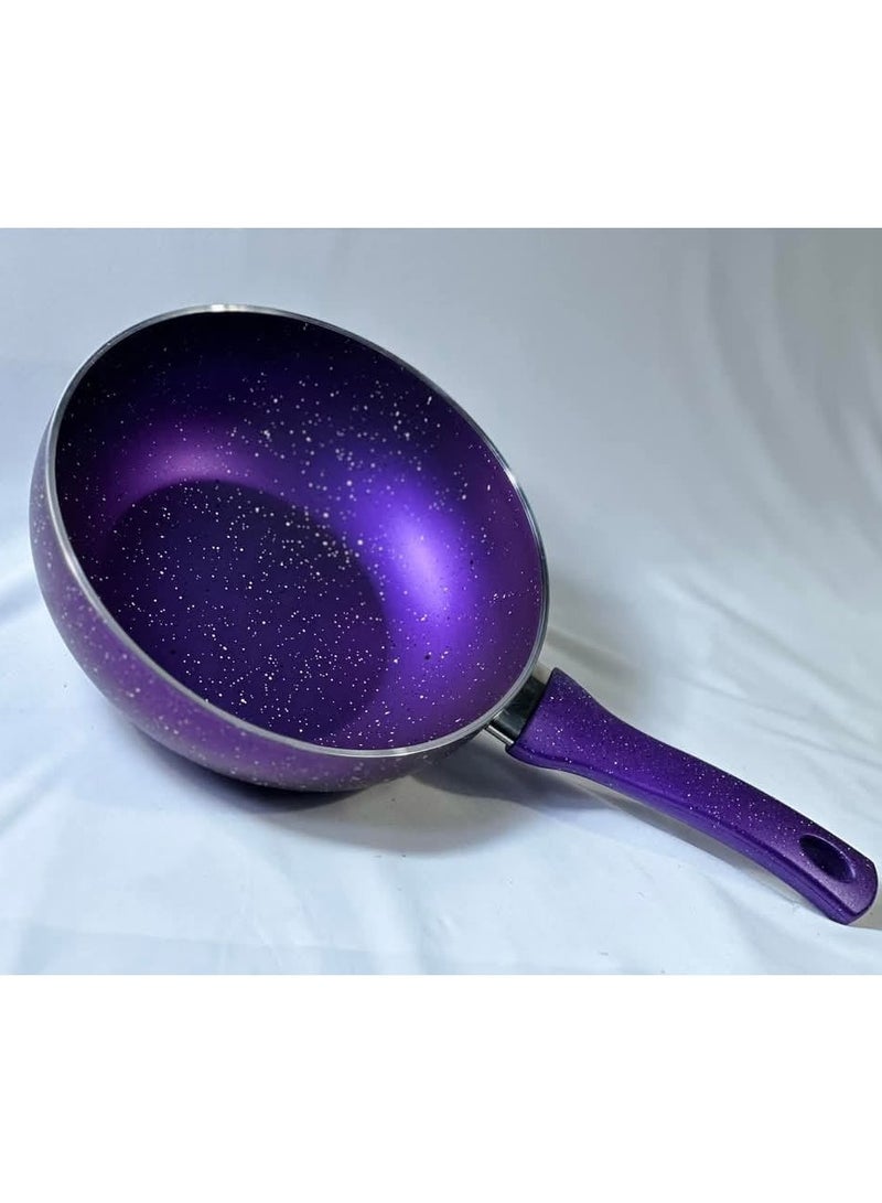 Aktef Deep Turkish Granite wok pan 24 cm - Image 2