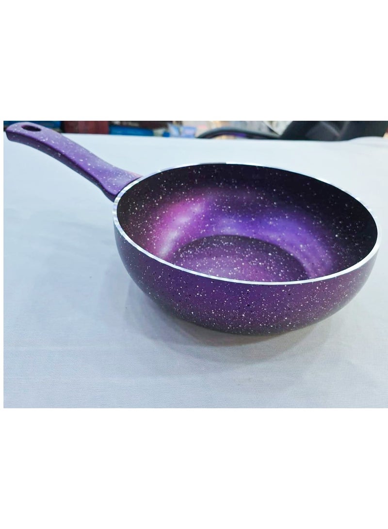 Aktef Deep Turkish Granite wok pan 24 cm - Image 3