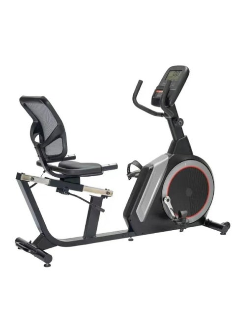 Magnetic bike 150 kg maximum user weight, and a spinning wheel of 6 kg, Bike with a backrest
