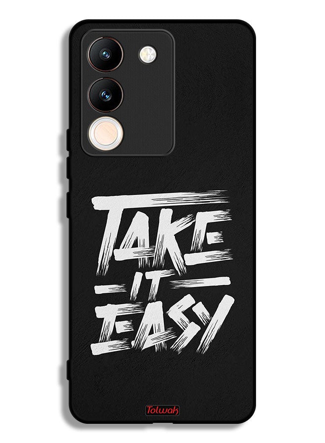 Tolwak vivo V29e Protective Case Cover Take It Easy - Image 1