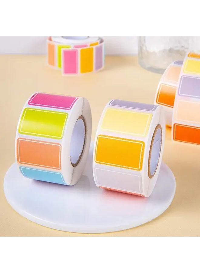 25x40mm 320Pcs Double Column Name Stickers Colorful Handwritten Label Tags - Image 5