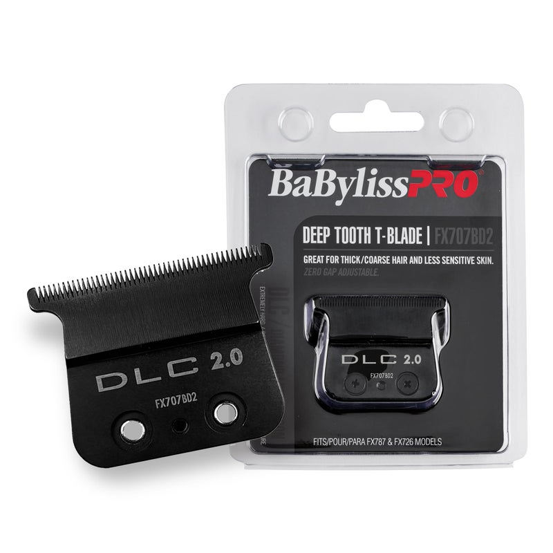 شفرة TBlade عميقة الأسنان 20MM بديلة من BabylissPRO FX707BD2 لـ FX787 و FX726