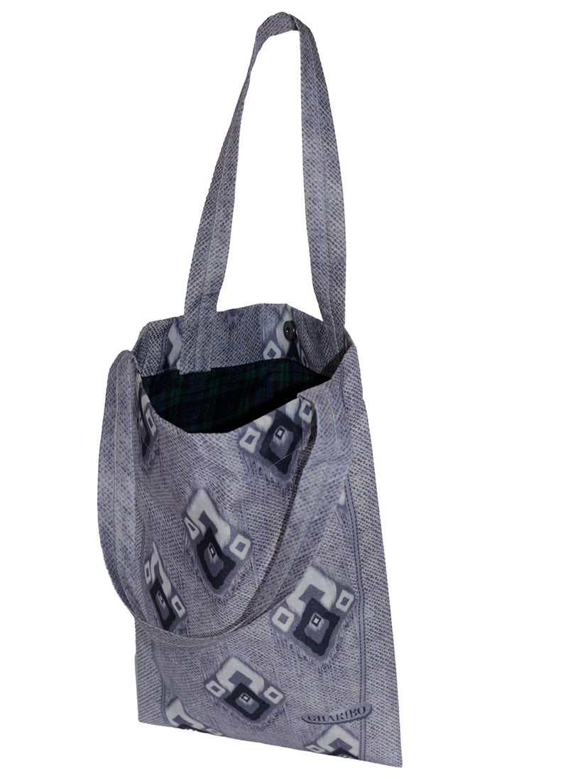 Gharibo Bags casual printed satin triangle tote  bag t230020a 