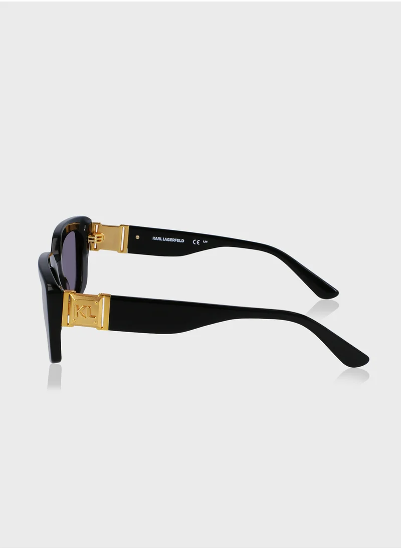 Karl Lagerfeld Modified Rectangle Sunglasses
