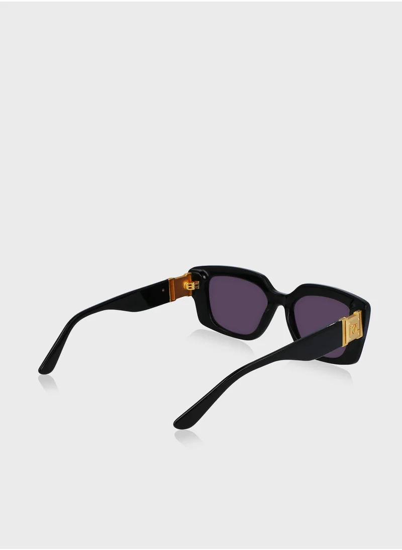 Karl Lagerfeld Modified Rectangle Sunglasses