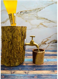 Egypt Antiques Handmade drinks stem from healthy wood, 100% natural colors from the heart of the tree  - Image 1