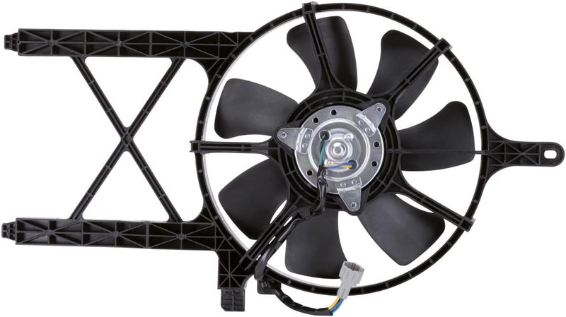 TYC 610960 Nissan Replacement Condenser Cooling Fan Assembly - Image 2